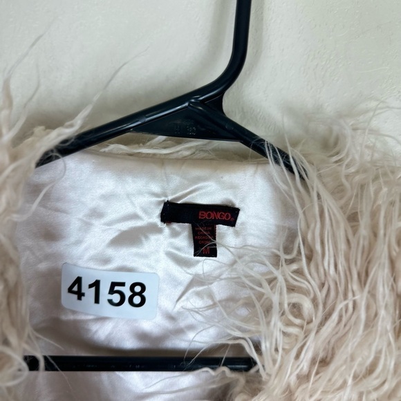 Bongo vest med pre owned no flaws p2 p 17 length 25 faux fur - Picture 3 of 5